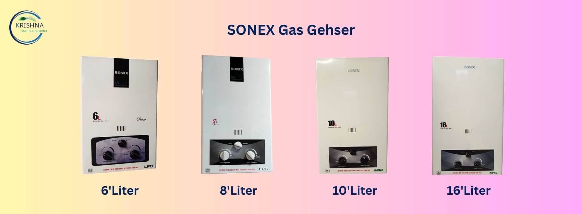 Gas Gehser - Krishna Sales And Service